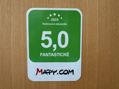 Nálepka Mapy.com