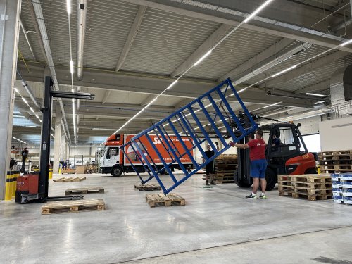 Stěhování Technologické centrum Brno Holubice