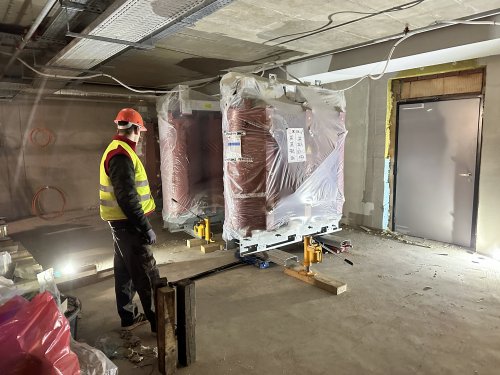 stěhování a instalace 6t čerpadel 