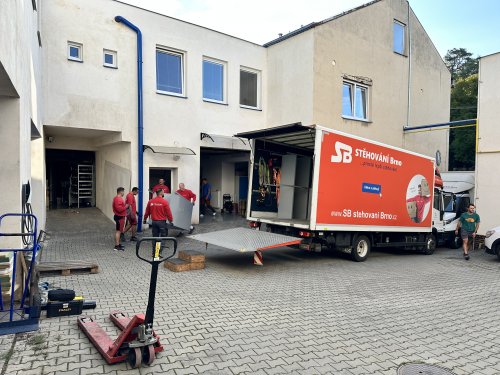 stěhování firmy Safiral Kunštát - Letovice