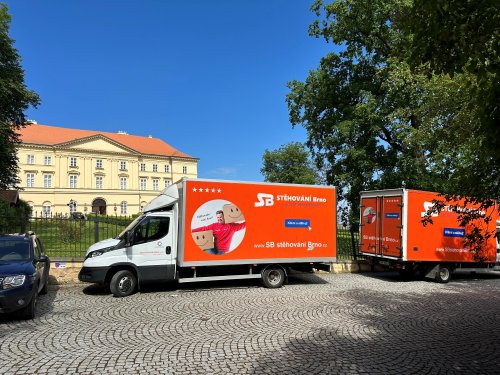 stěhování pro zámek Boskovice