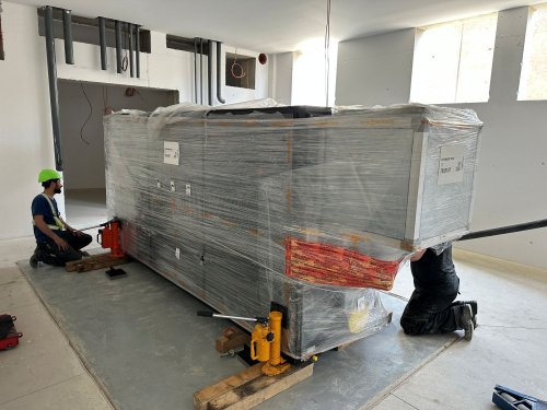 finální usazení jednotky