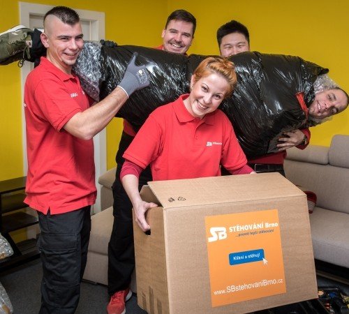 stěhování bytu a domu s úsměvem