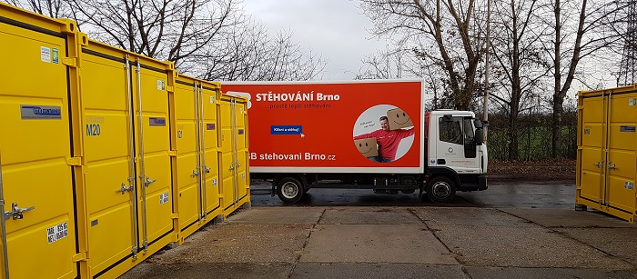 Skladovací kóje brno
