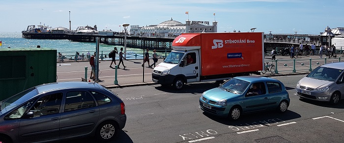 Stěhování Anglie Brighton Stěhování Anglie Brighton